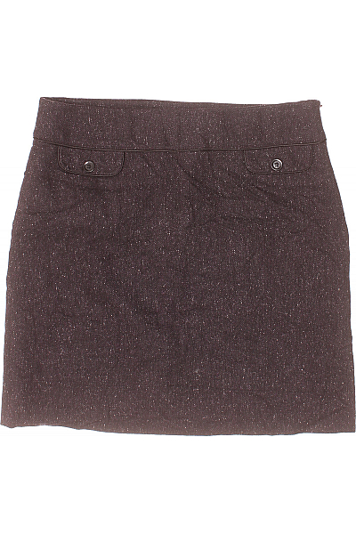  Sukně áčková Hnědá S.OLIVER Second Hand Vel. 42