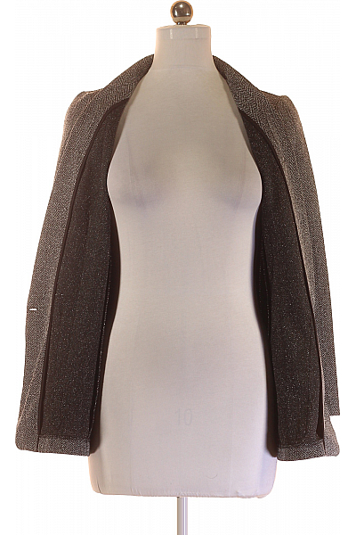 Společenské Dámské Sako Šedé Vel. 38