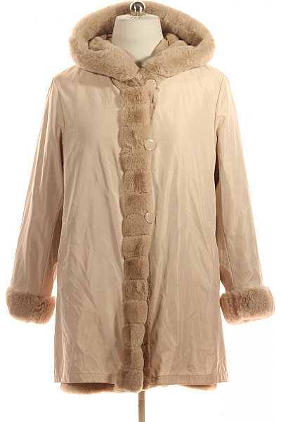Dámský Kabát Béžový Second hand