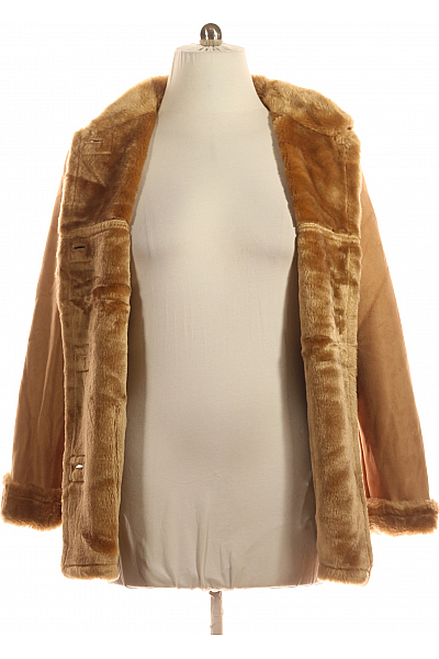 Dámský Kabát Hnědý Vel. 46