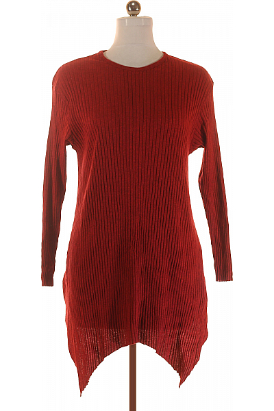  Halenka Pletená Vínová Vel. L