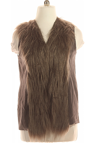 Kratká Dámská Vesta Šedá BONITA Second Hand Vel. L