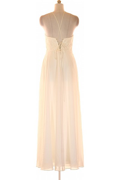 Šaty Bílé Laona Vel.  36