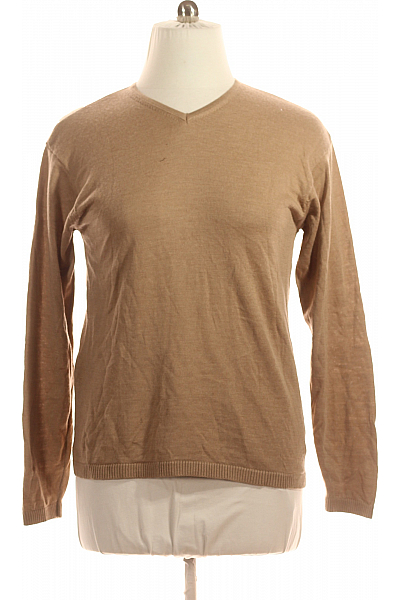 Next Pánský Pulovr Meriný Hnědý Vel.  M