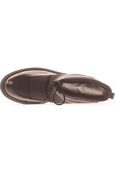 Lazamani Dámské Boty Kožené Černé Vel. 42