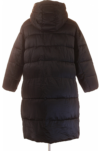 S.OLIVER Dámská Zimní Dlouhá Bunda Černá Vel. 48