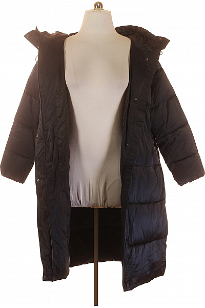 S.OLIVER Dámská Zimní Dlouhá Bunda Černá Vel. 48