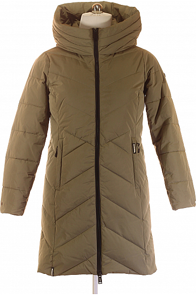 Khujo Dámská Zimní Dlouhá Bunda Khaká Vel. L Khujo Dámská Zimní Dlouhá Bunda Khaká Vel. L
