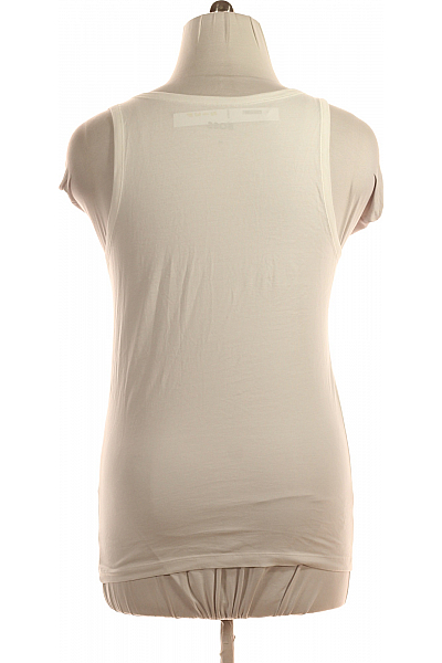 Hugo Boss Jednoduché Pánské Tričko Bílé Vel. M