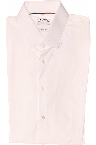 Jake*s Pánská Košile Bílá Vel. 39/40