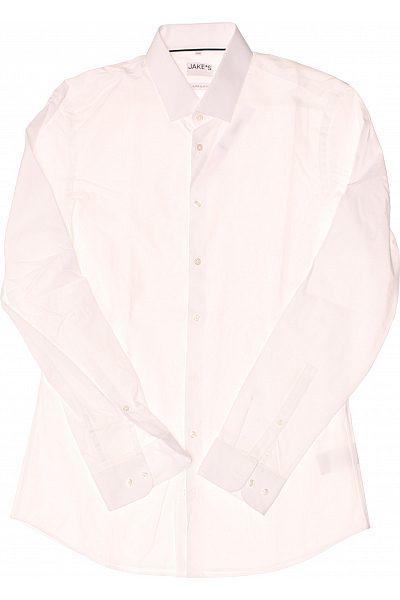 Jake*s Pánská Košile Bílá Vel. 39/40