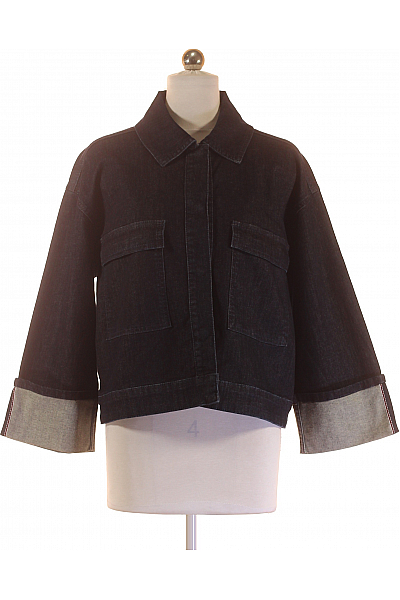 Dámská Bunda Modrá Vel. 36 Dámská Bunda Modrá Vel. 36