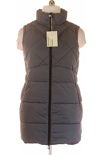 CECIL Teplá Dámská Vesta Šedá Outlet Vel. XL