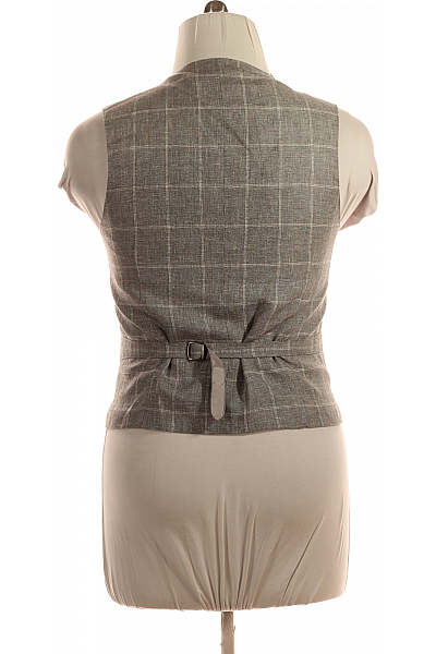 CLUB Of GENTS Pánská Vesta Šedá Vel.  48