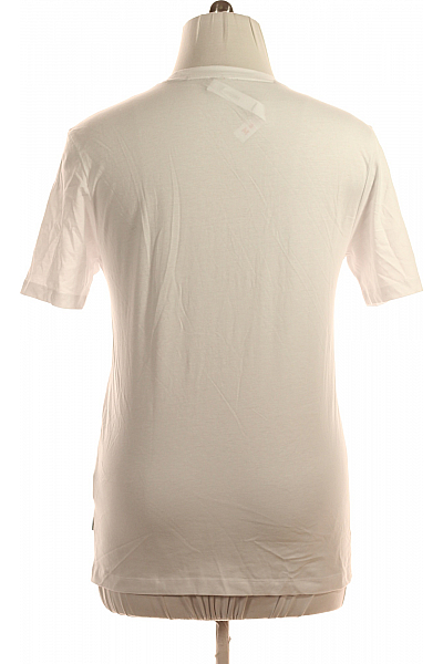 Hugo Boss Pánské Tričko Bílé Second hand Vel. L