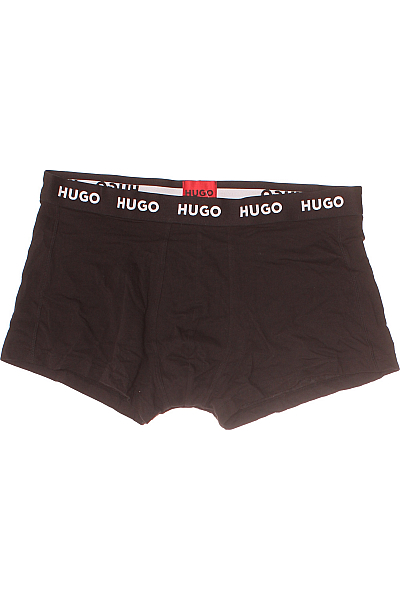 Pánské Prádlo Černé Hugo Boss Second Hand Vel. XL Pánské Prádlo Černé Hugo Boss Second Hand Vel. XL