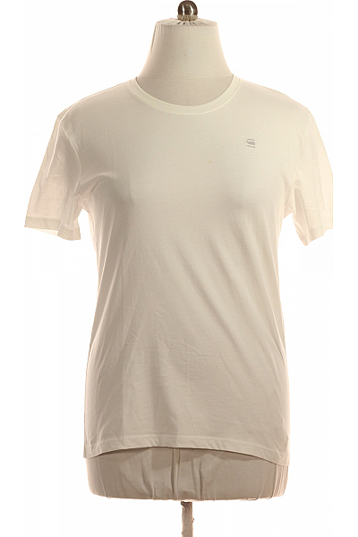 G-Star Pánské Tričko Bílé Vel. M G-Star Pánské Tričko Bílé Vel. M