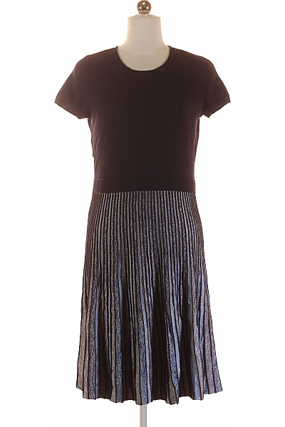 Hugo Boss  Šaty Pletené Modré Vel. L