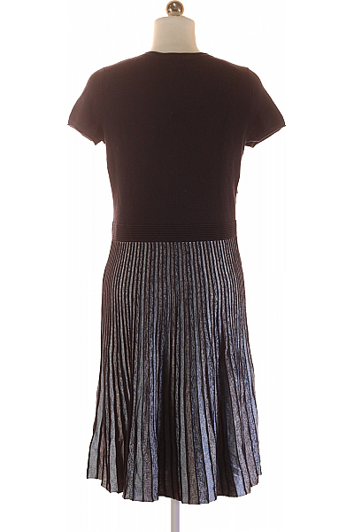 Hugo Boss  Šaty Pletené Modré Vel. L