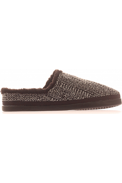 Pánské Domácí Boty Černobílé TOMS