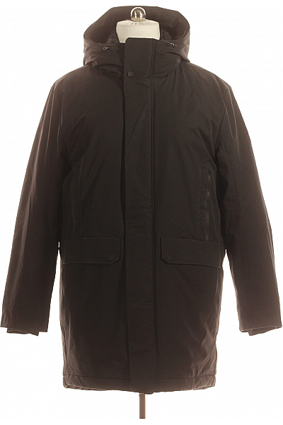 TOM TAILOR Pánská Bunda Černá Second Hand Vel. XL