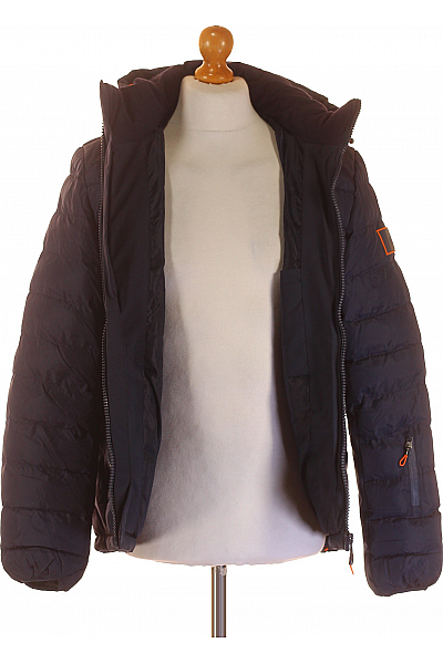 Prošívaná Pánská Bunda Modrá Vel. S