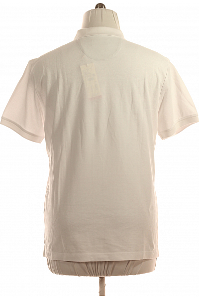 S.OLIVER Pánské Tričko Bílé Outlet Vel. XL