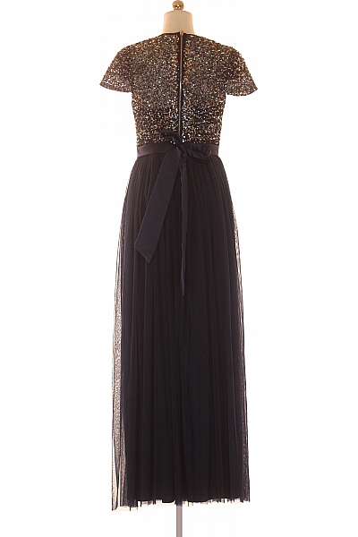 Šaty Modré MAYA  Deluxe Vel.  38