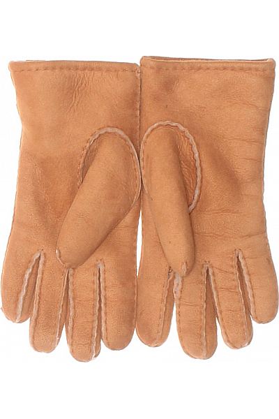 Rukavice Koženkové Hnědé