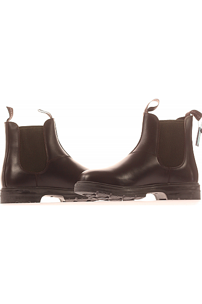 GANT Pánské Kotníkové Boty Kožené Hnědé Vel.  44