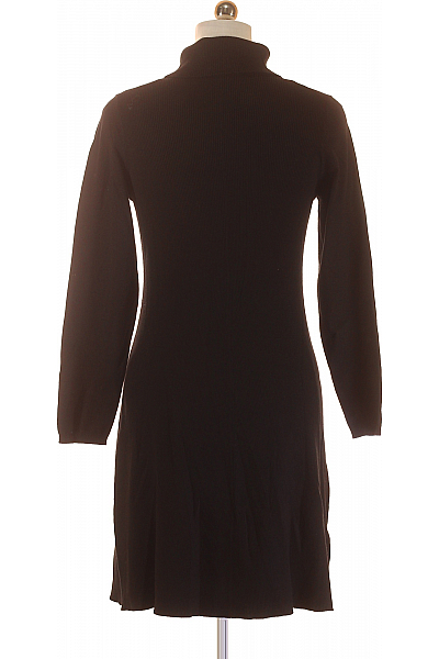  Šaty Pletené Černé COMMA