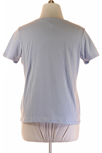 Dámské Tričko s Potiskem Modré TOMMY HILFIGER Vel. XXL