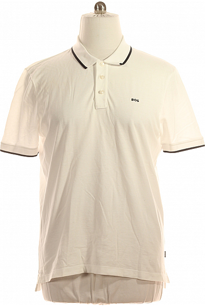 Pánské Tričko Bílé Hugo Boss Vel. XL Pánské Tričko Bílé Hugo Boss Vel. XL