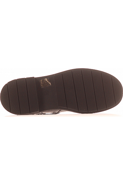 Dámské Boty Kožené Černé Inuovo Vel.  39