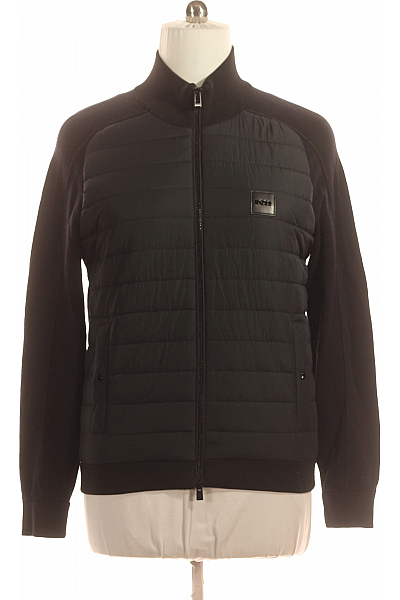 Hugo Boss Pánská Přechodné Bundy Černá Second Hand Vel. M Hugo Boss Pánská Přechodné Bundy Černá Second Hand Vel. M