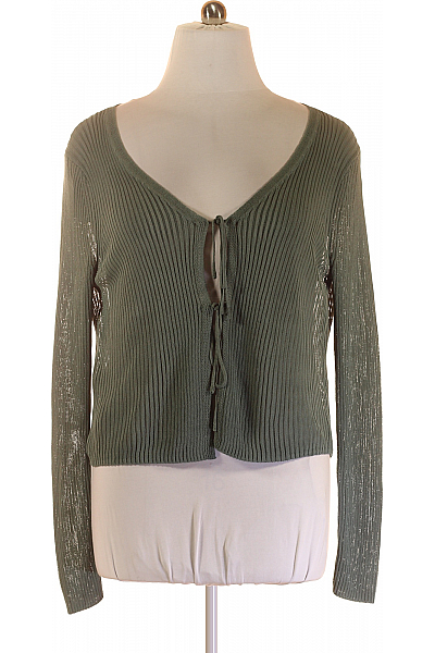 Dámský Cardigan Zelený MANGO Second Hand Vel.  XL