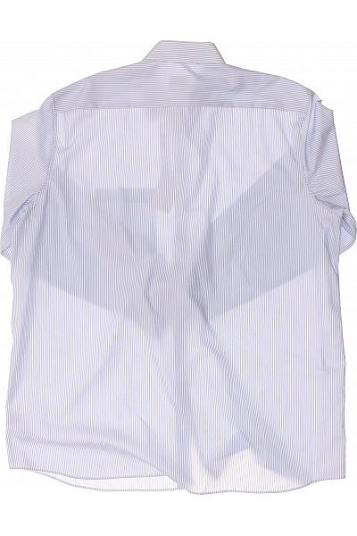 ETERNA Vzorovaná Pánská Košile Modrá Vel. 46