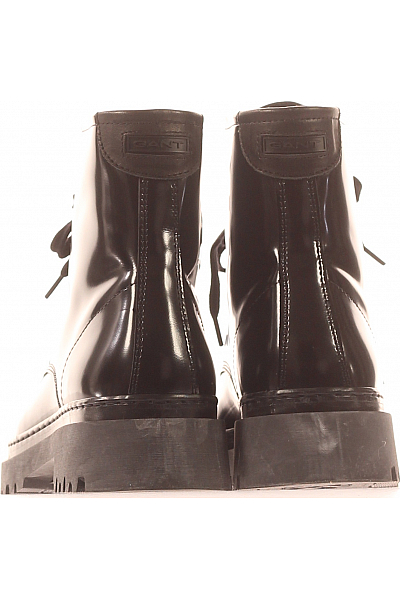 Dámské Workery Kožené Černé GANT Outlet Vel.  40