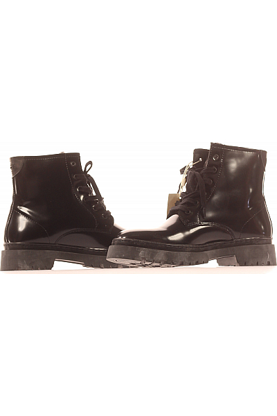 Dámské Workery Kožené Černé GANT Outlet Vel.  40