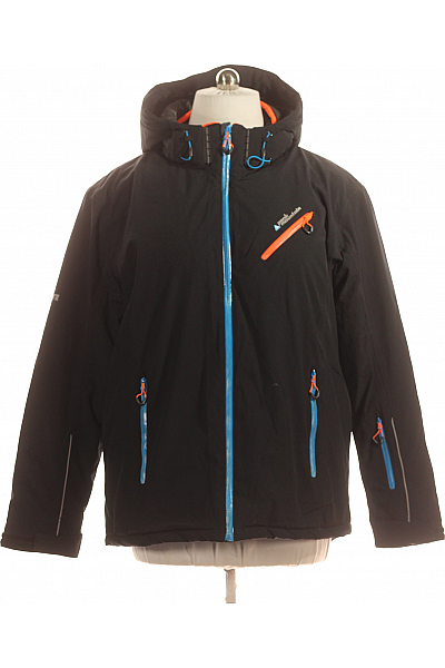 Pánská Bunda Černá Second Hand Vel. XXL