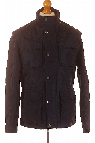 Pánská Bunda Modrá ZARA Vel. S