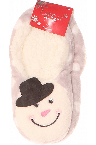 Dámské Domácí Boty Šedé Capelli Outlet Vel. M/L