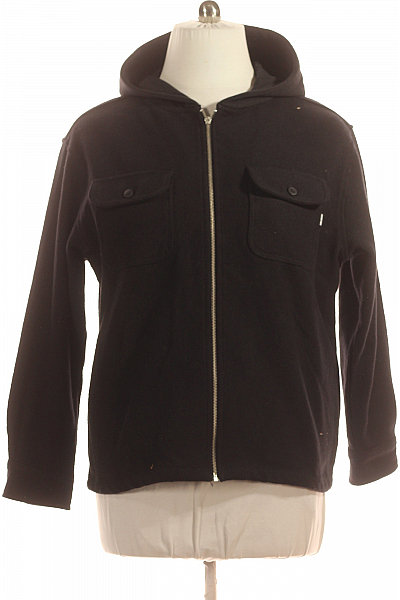 REVIEW Pánský Kabát Černý Vel. XS