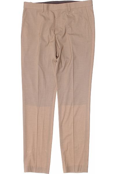 S.OLIVER Společenské Pánské Kalhoty Béžové S.OLIVER Společenské Pánské Kalhoty Béžové