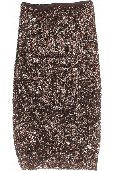 Dlouhá  Sukně Černá MANGO Vel.  M