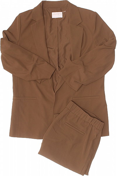 Jake*s Společenský Dámský Komplet Khaký Outlet Vel. 44