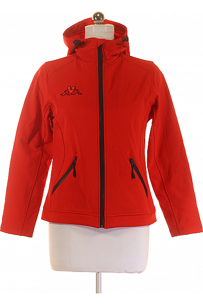 Sportovní Dámská Bunda Červená Kappa Vel. M