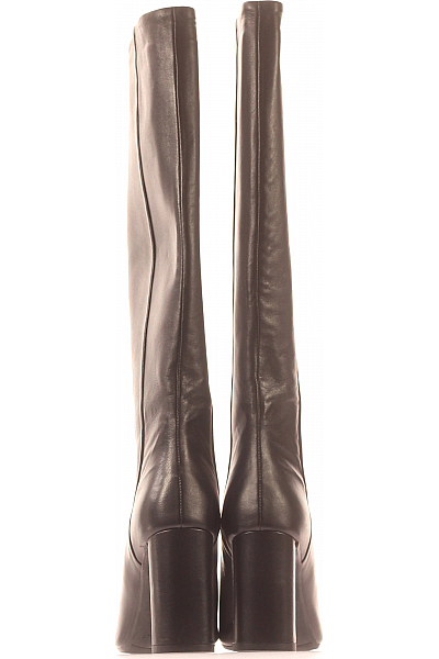 Dámské Boty Kožené Černé Vel. 36