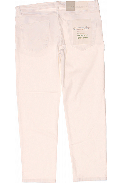 Dámské Kalhoty Bílé Christian Berg Vel. 36/30