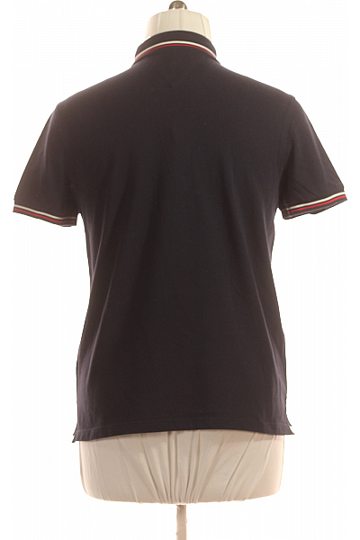 TOMMY HILFIGER Pánské Tričko Modré Second hand